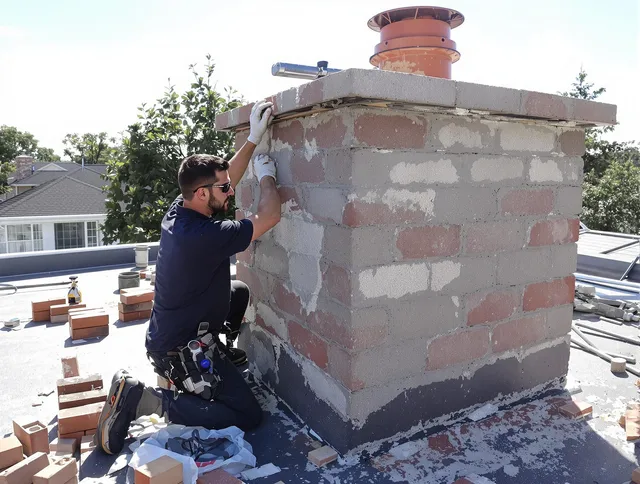 Advanced chimney repair process by Monterey Park Chimney Sweep in Monterey Park, CA
