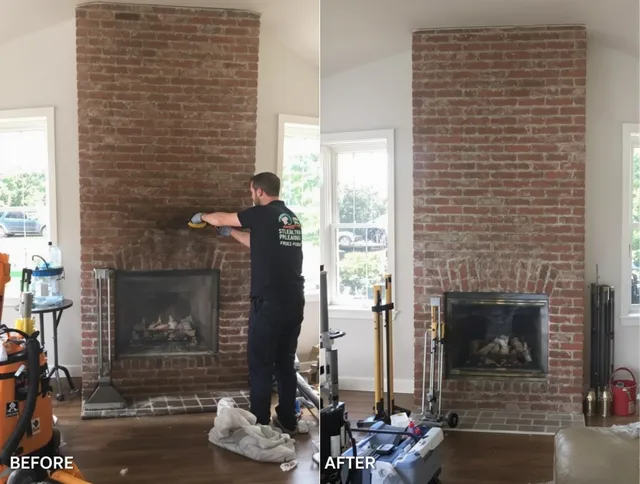 Finished chimney sweeping service by Monterey Park Chimney Sweep in Monterey Park, CA