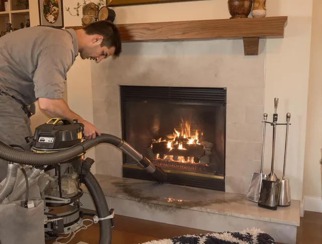 Routine fireplace upkeep by Monterey Park Chimney Sweep in Monterey Park, CA